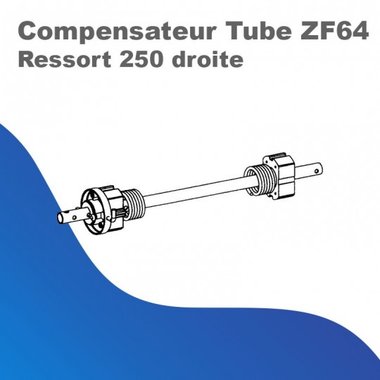 Compensateur pour Tube ZF64 ressort 250 droite