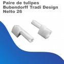 Paire de tulipes Bubendorff Tradi Design/Nelto 26