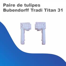 Paire de tulipes Bubendorff...