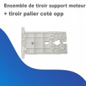 Ensemble de tiroir support moteur + tiroir palier côté opposé