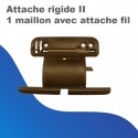 Attache rigide II 1 maillon avec attache fil