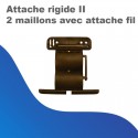 Attache rigide II 2 maillons avec attache fil