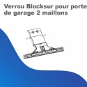 Verrou Blocksur pour porte de garage 2 maillons