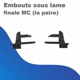 Embouts sous lame finale MC...