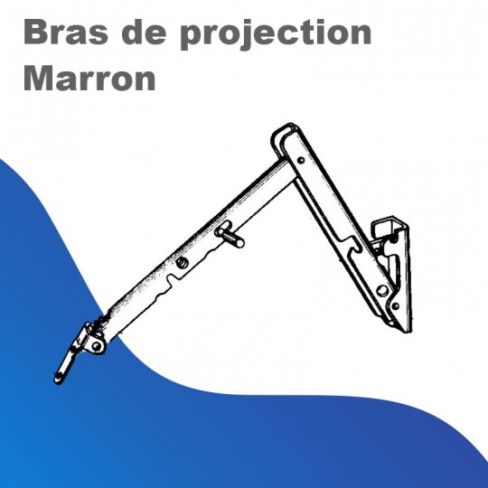 Bras de projection - Marron