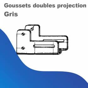 Goussets doubles de...