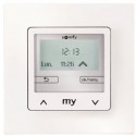Horloge filaire Somfy Chronis SMOOVE IB+ cadre blanc