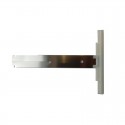 Attache grise pour Tubes octo pour lame de 14 - Longueur 147mm