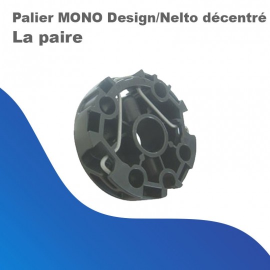 Palier MONO Design/Nelto décentré (la paire)