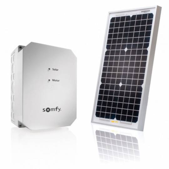 Kit solaire Somfy pour portails - motorisation RTS...