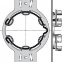 Support Moteur Somfy Ø50mm pour Caisson Bloc-Baie ou Rénovation - Entraxe 90m