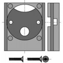 Support Moteur Somfy Ø40mm - Pour Caisson à Tiroir 40 mm