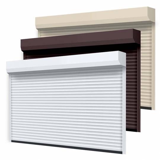 Porte de garage sur mesure x1 - H:2500mm x L:4290mm - Blanc