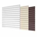 Tablier de volet roulant x1 - H:2500mm x L:2600mm - RAL 7016 - Gris anthracite / Lame isomaxx et RAL 7016