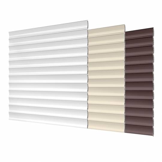 Tablier de volet roulant x1 - H:2500mm x L:2600mm - RAL...