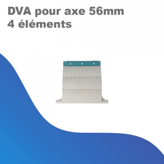 DVA Profalux 4 éléments + vis (Axe 56) pour lames...