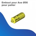 Embout pour axe de diamètre 56 pour palier