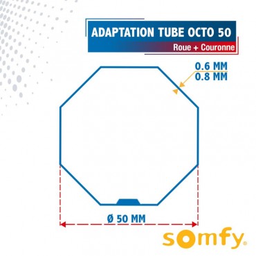 Roue + Couronne pour tube...
