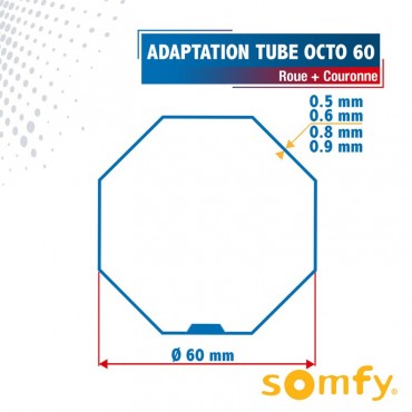 Roue + Couronne pour tube...