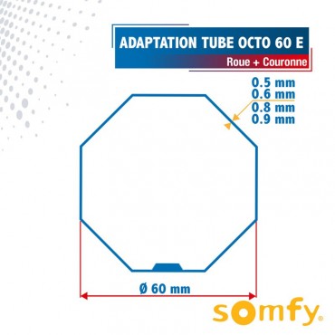 Roue + Couronne pour tube...