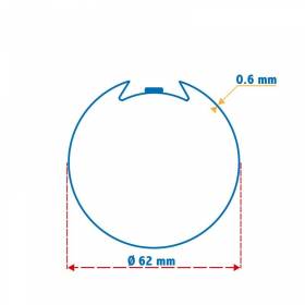 Roue + Couronne pour tube...