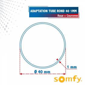 Roue + Couronne pour tube...