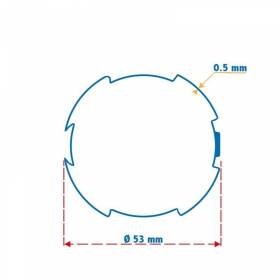 Roue + Couronne pour tube...