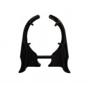 Support Clip d\'arrêt Somfy pour Flasque LT Tête Étoilée adaptable sur Moteur Somy Ø50mm