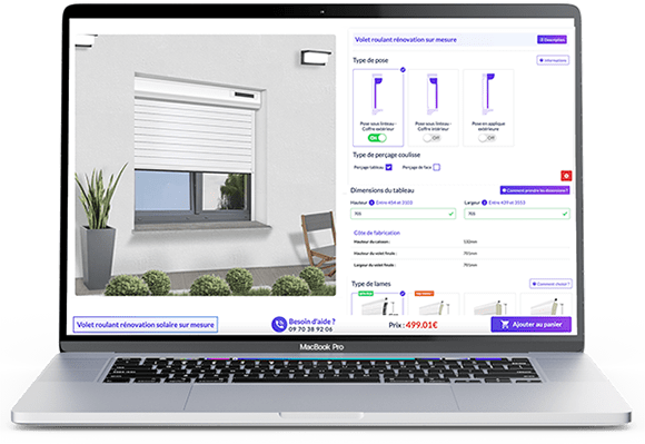 Configurateur de volet roulant