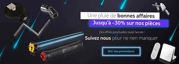 Promotion moteur volets roulants